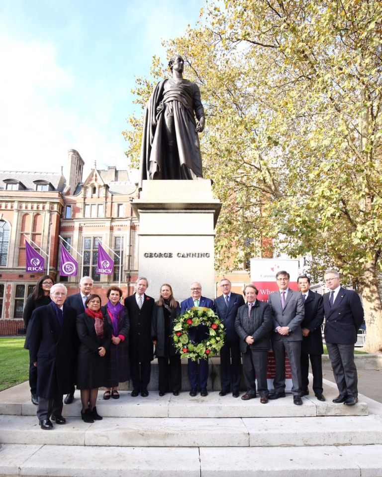 Wreath Laying Ceremony to Commemorate Canning House 75th Anniversary